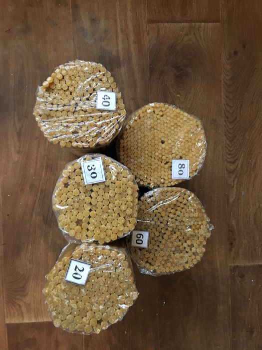 Свічки воскові 100%, 50/50 та парафінові 1 кг