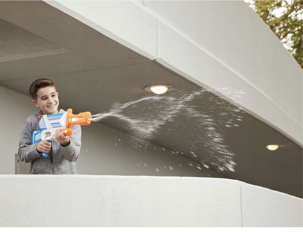 Duży Pistolet na wodę Nerf Soa Twister Super obrotowa lufa