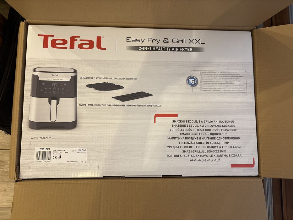 Nowy Air fryer Tefal easy fry&grill XXL