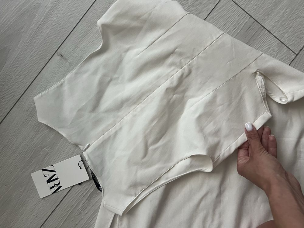Сукня zara s m біла