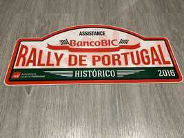 Placas Rally de Portugal Histórico