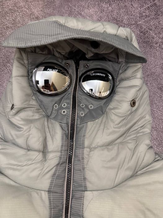 CP Company x Palace Puffer Jacket Grey
