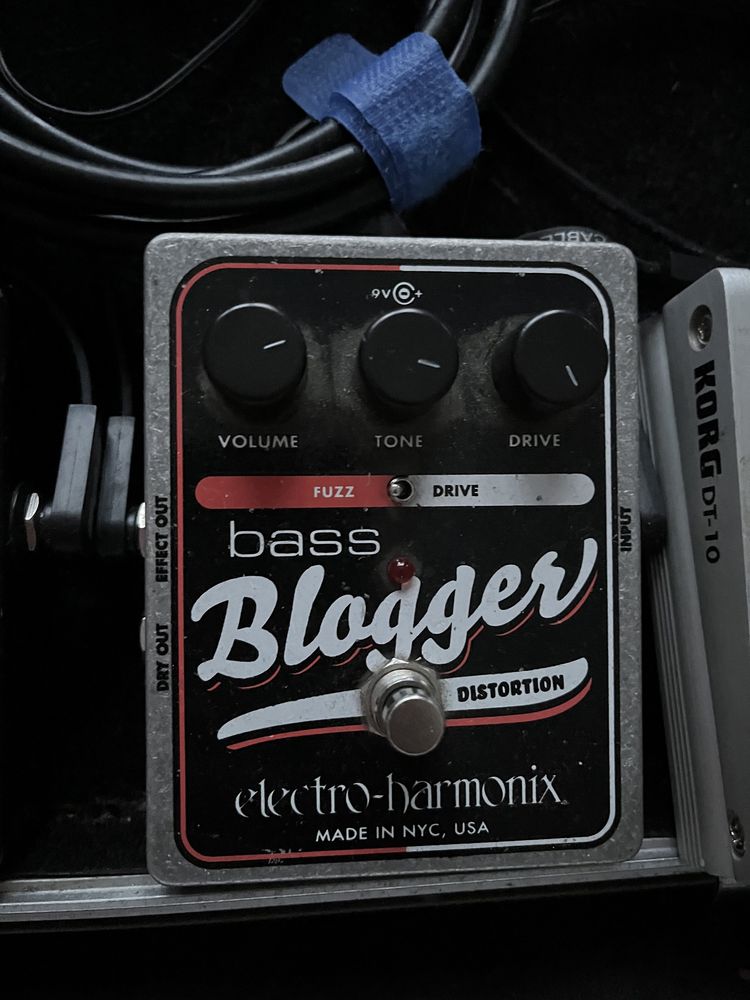 EHX Electro Harmonix Bass Blogger Fuzz Dist