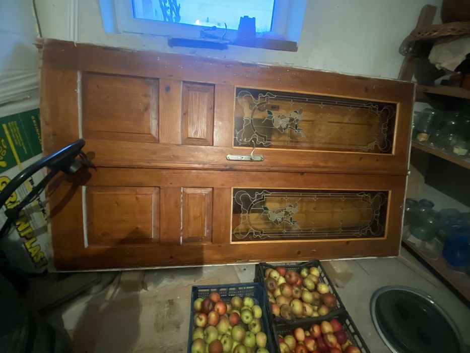 Двері з коробкою деревянні