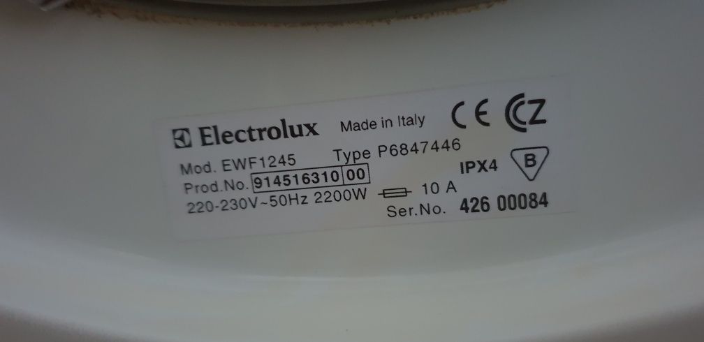 Pralka Electrolux EWF 1245 na cześci