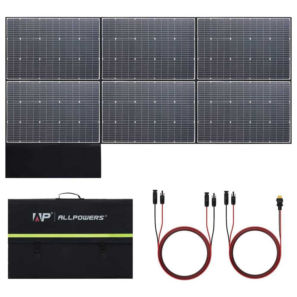 Mobilne Panele Solarne  600W AllPowers SP039 Do Kampera Przyczepy