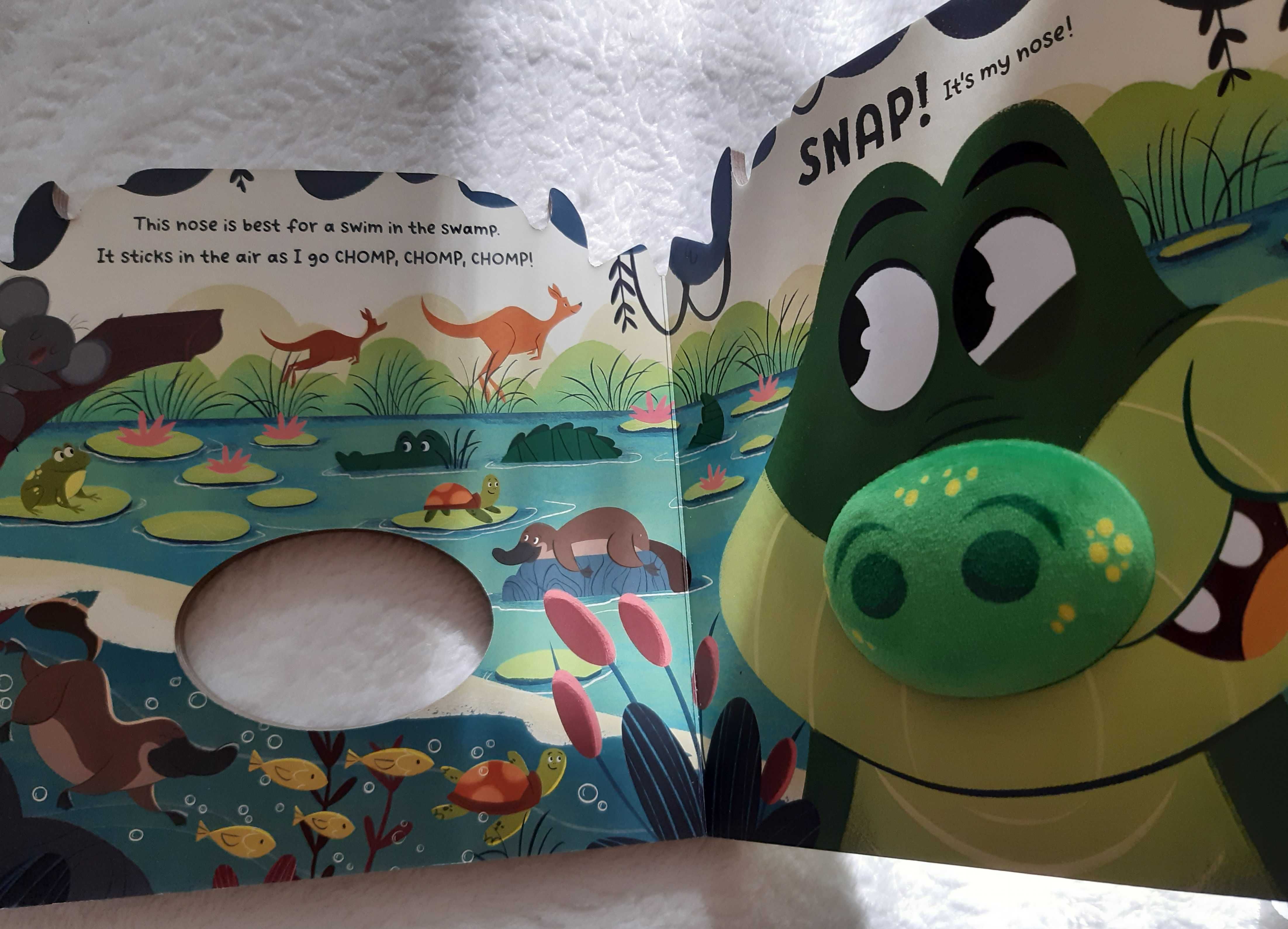 "Moo! It's not my nose" książeczka po angielsku