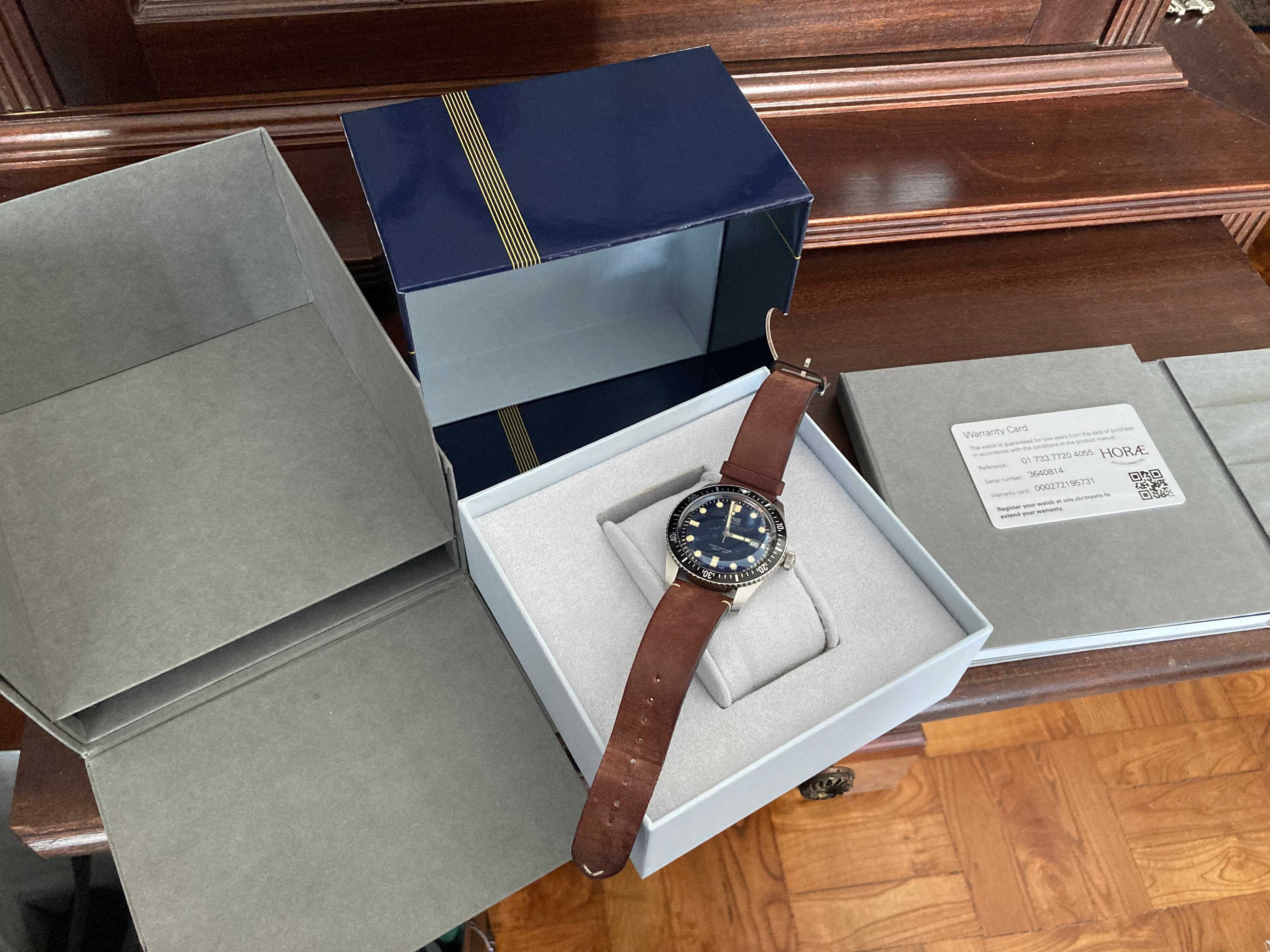 Oris Sixty Five Diver - como novo