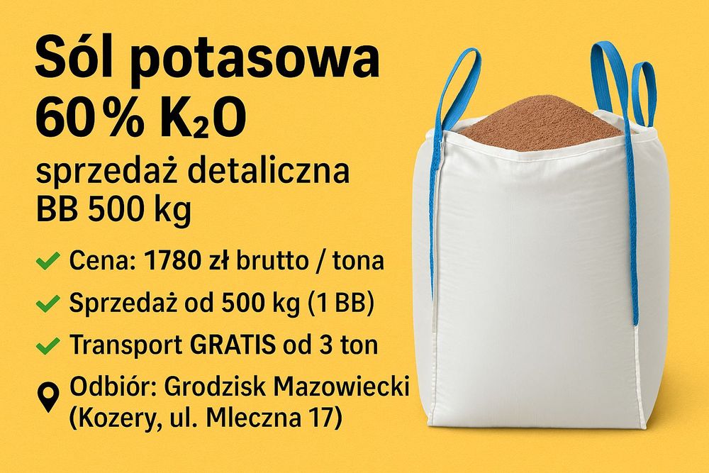 Sól potasowa DETAL (Transport Gratis)