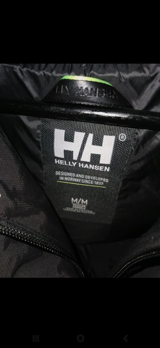Płaszcz puchowy,parka męska.HELLY HANSEN