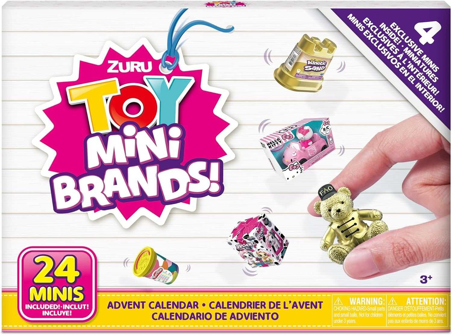 Адвент календарь 24 фигурки мини игрушки Mini Brands Advent Calendar