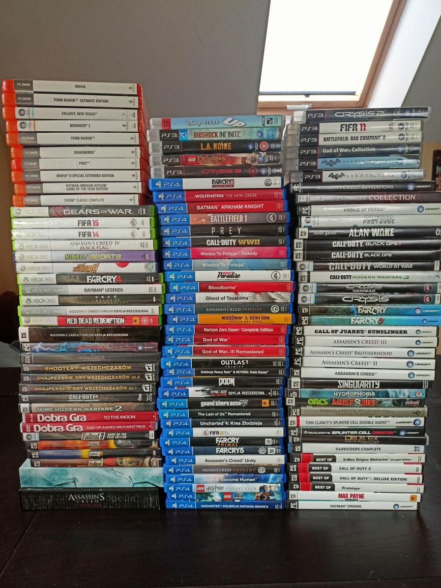 Gry PS4, PS3, XBOX, PC