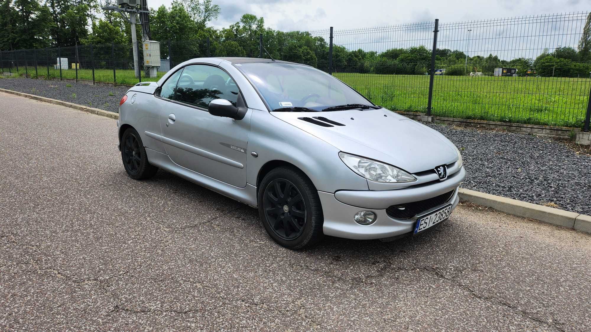 Peugeot 206 CC Quiksilver 1.6 HDi Kabriolet 2005r. 6 lat 1 wł. Klima