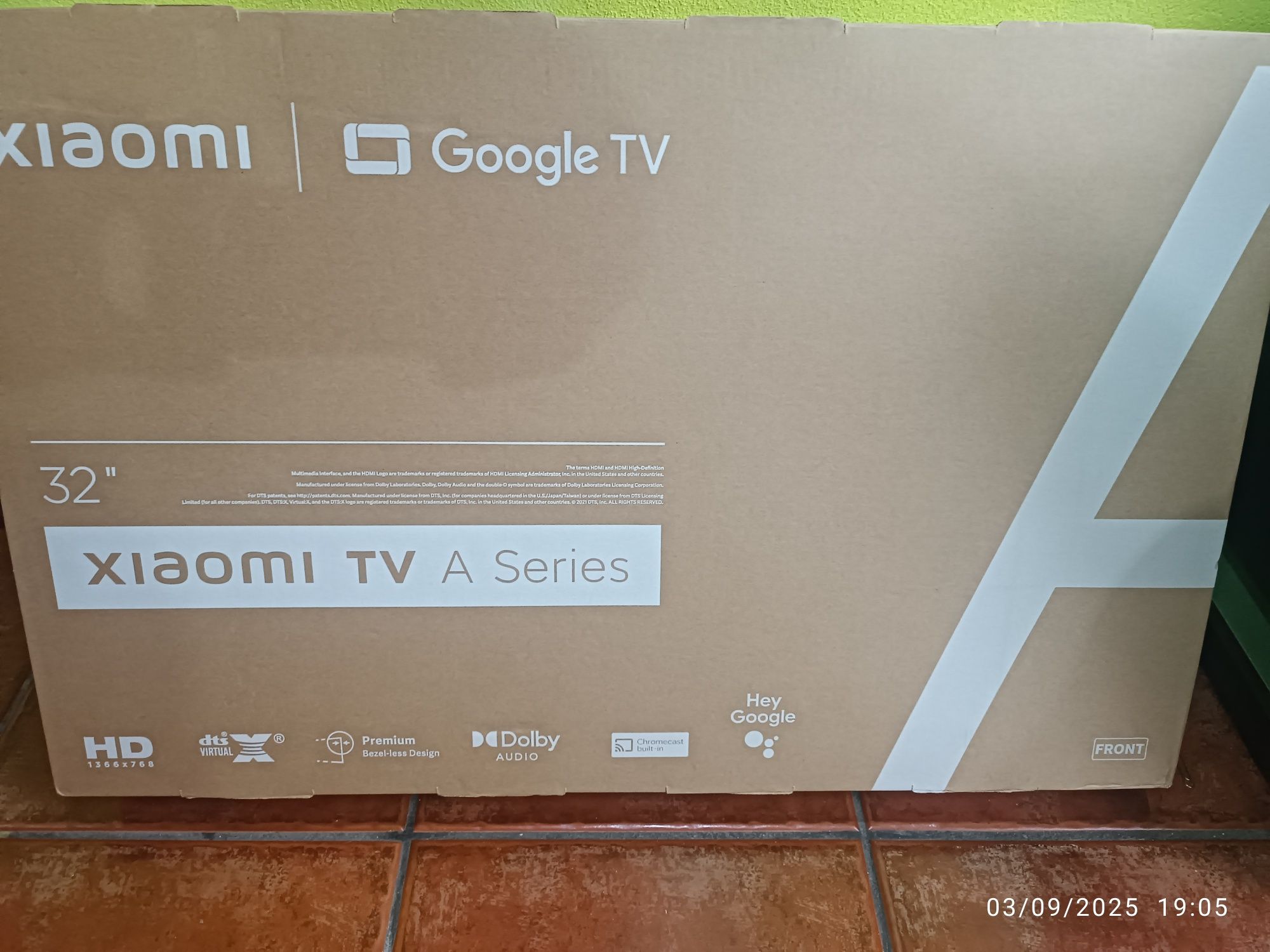Tv 32 polegadas sem uso