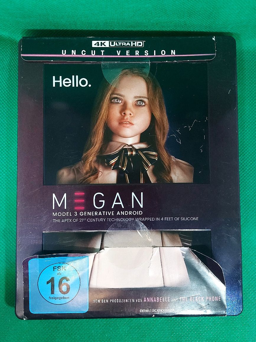 Megan Blu-ray Uncut Version Steelbook