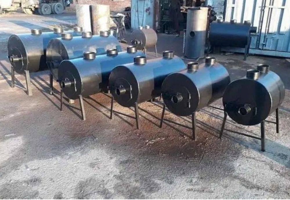 203м3! 5мм! УСИЛЕНА! НЕ ПРОГОРИТЬ! Піч Буржуйка Булер'ян Булерьян