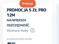 Karnet ZDROFIT - 1 miesiąc za darmo a drugi 65 zł!