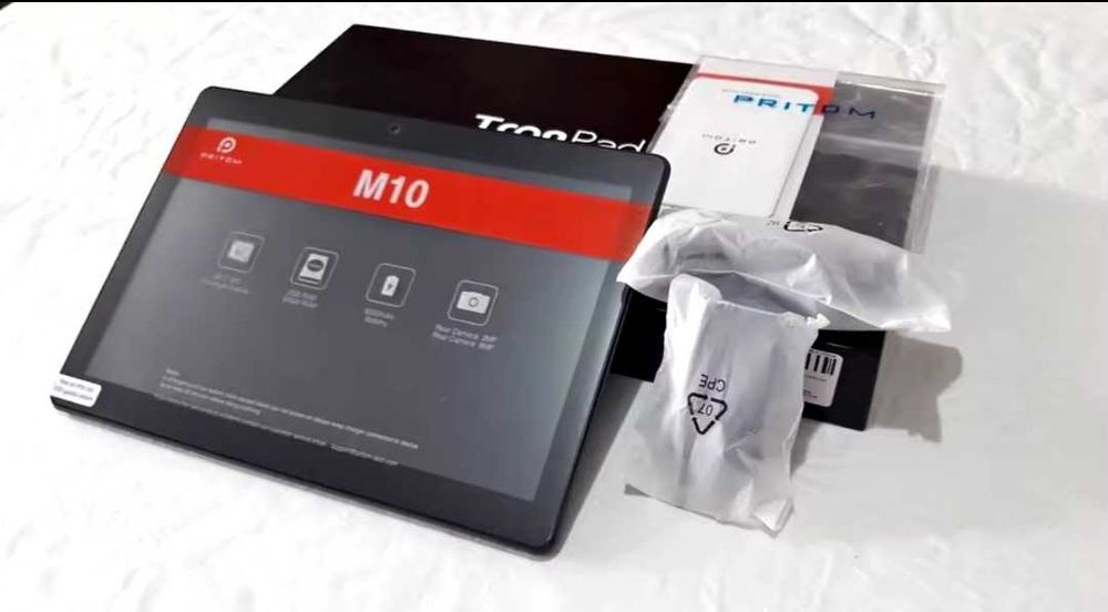 Tablet PRITOM 10,1 Android 13, 8 GB (4 GB + 4 GB) 64GB