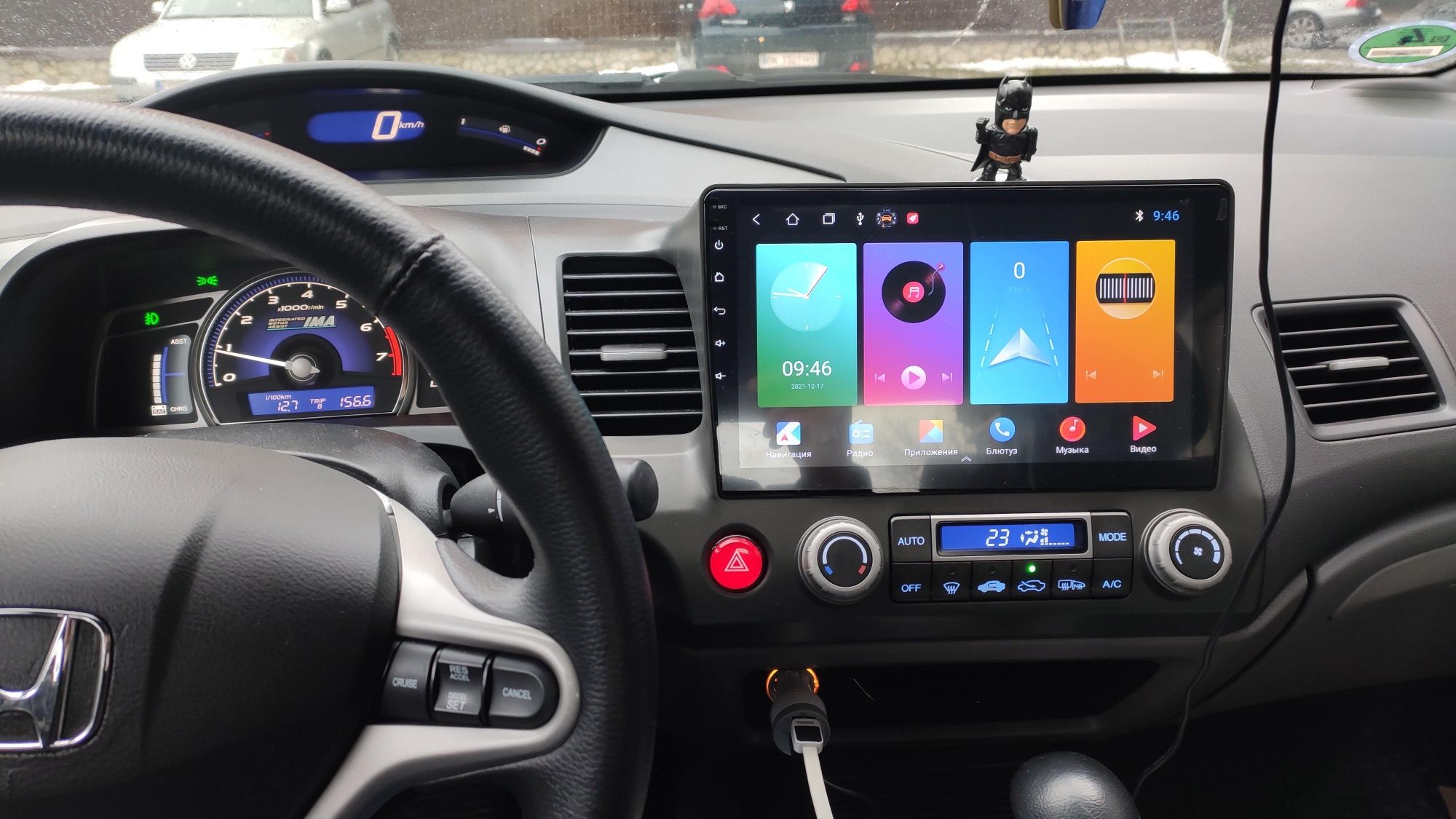 Магнітола Honda Civic 4d/5d/Hybrid,CR-V 3, Hatchback, Fit,Jazz, Civic