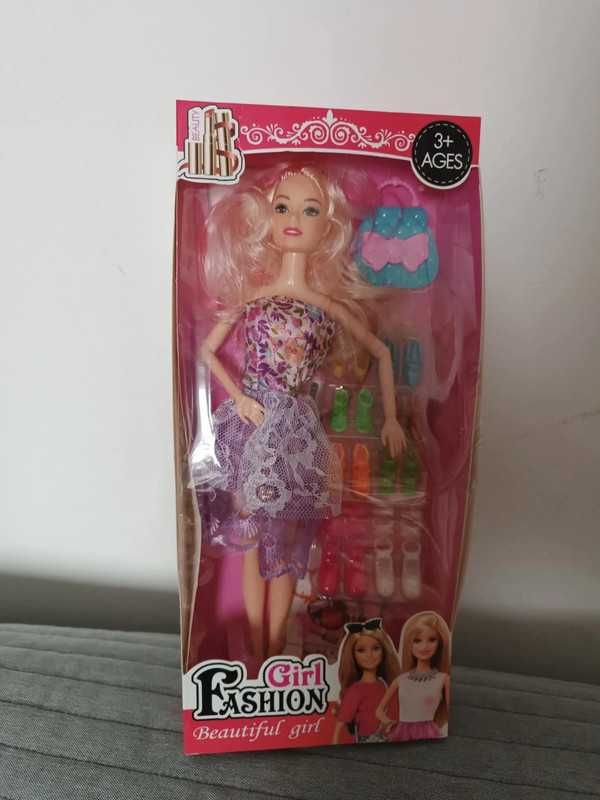 Lalka barbie Fashion Girl nowa buty i torebka zestaw