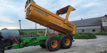 JOSKIN trans ktp22/50 mulda Hardox, wywrotka tandem