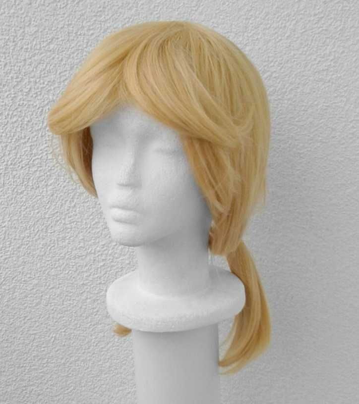 Rin Kagamine Cosplay wig Vocaloid Project Sekai żółta peruka z kitkami