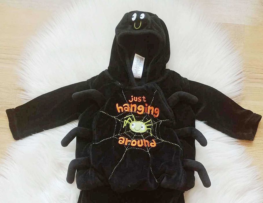 Przebranie pajączka 3D rozmiar 74 nowe