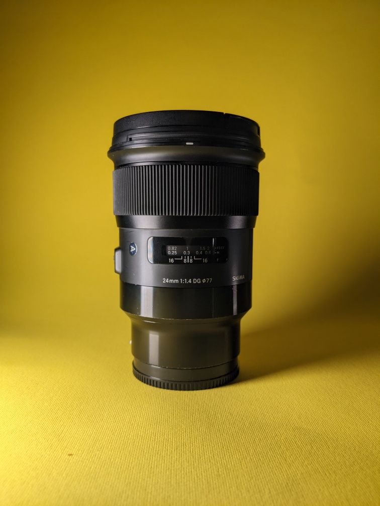 Об'єктив Sigma AF 24mm f/1.4 DG HSM Art Sony E-mount