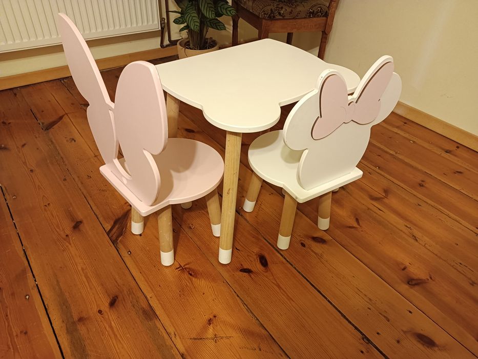 Stolik i dwa krzesełka Teddy Room