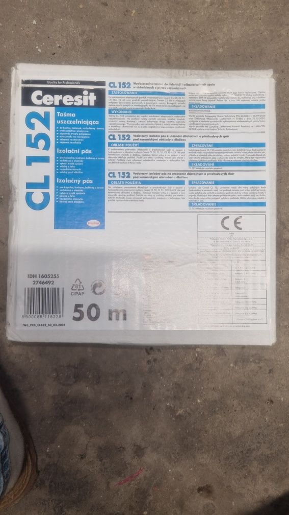 Ceresit CL152 wodoszczelna tasma dylatacji