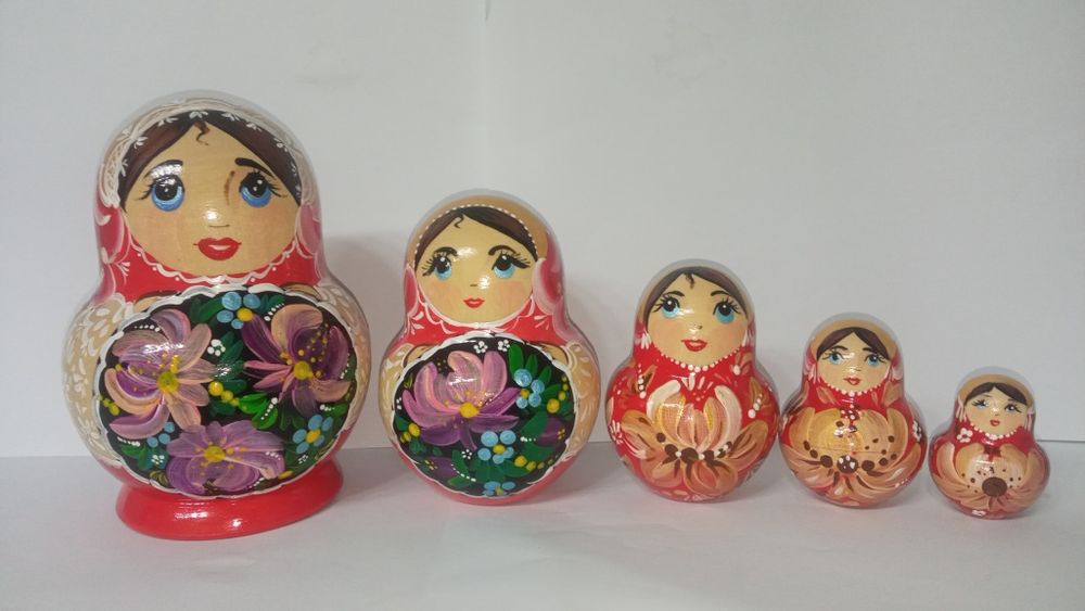 Матрёшка, деревянная развивающая игрушка, сувенир,