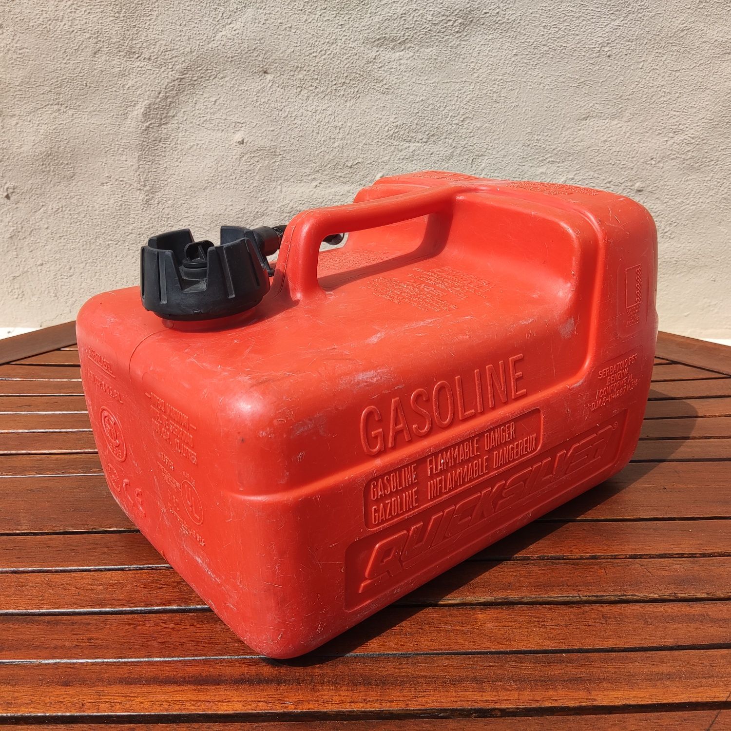 Quicksilver Gasolina 12 litros Tanque "Jerrican" - Barco