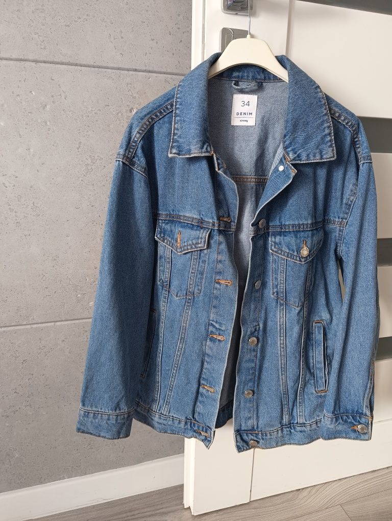 Kurtka jeansowa katana Sinsay xs s oversize