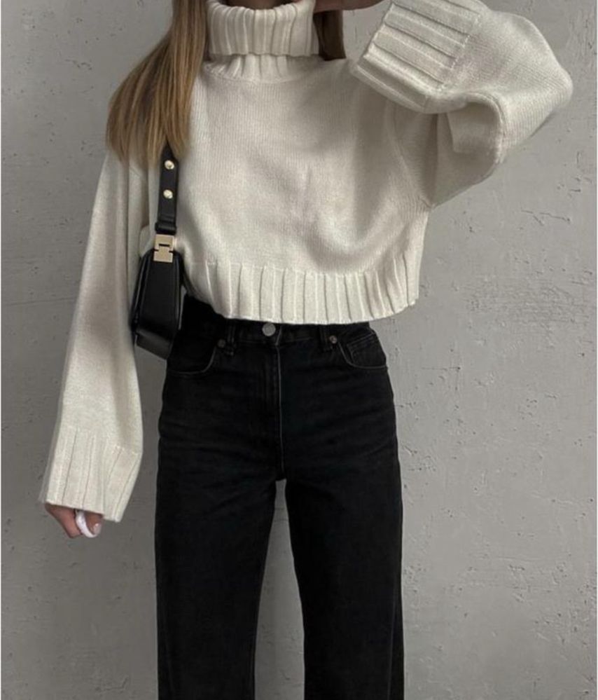 стильний укорочений светр H&M