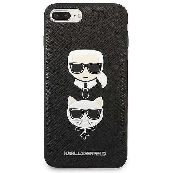 Etui Karl Lagerfeld Saffiano Karl&Choupette Head na iPhone 7 Plus / iP