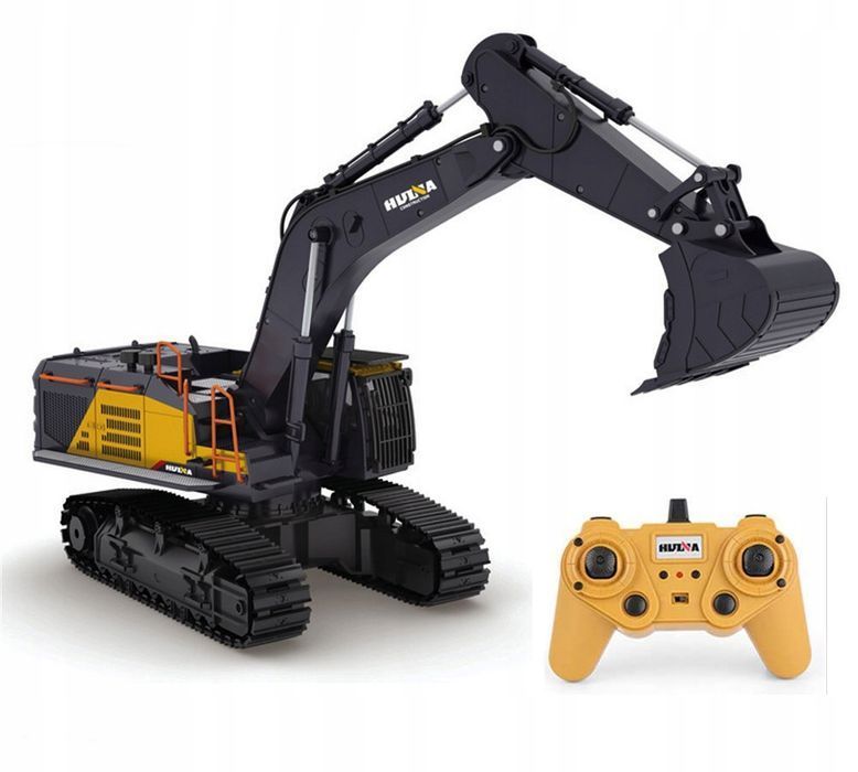 Koparka pojazd zabawka zdalnie sterowana + pilot