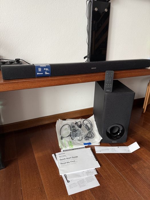 Denon kino domowe zestaw soundbar subwoofer głośniki bluetooth