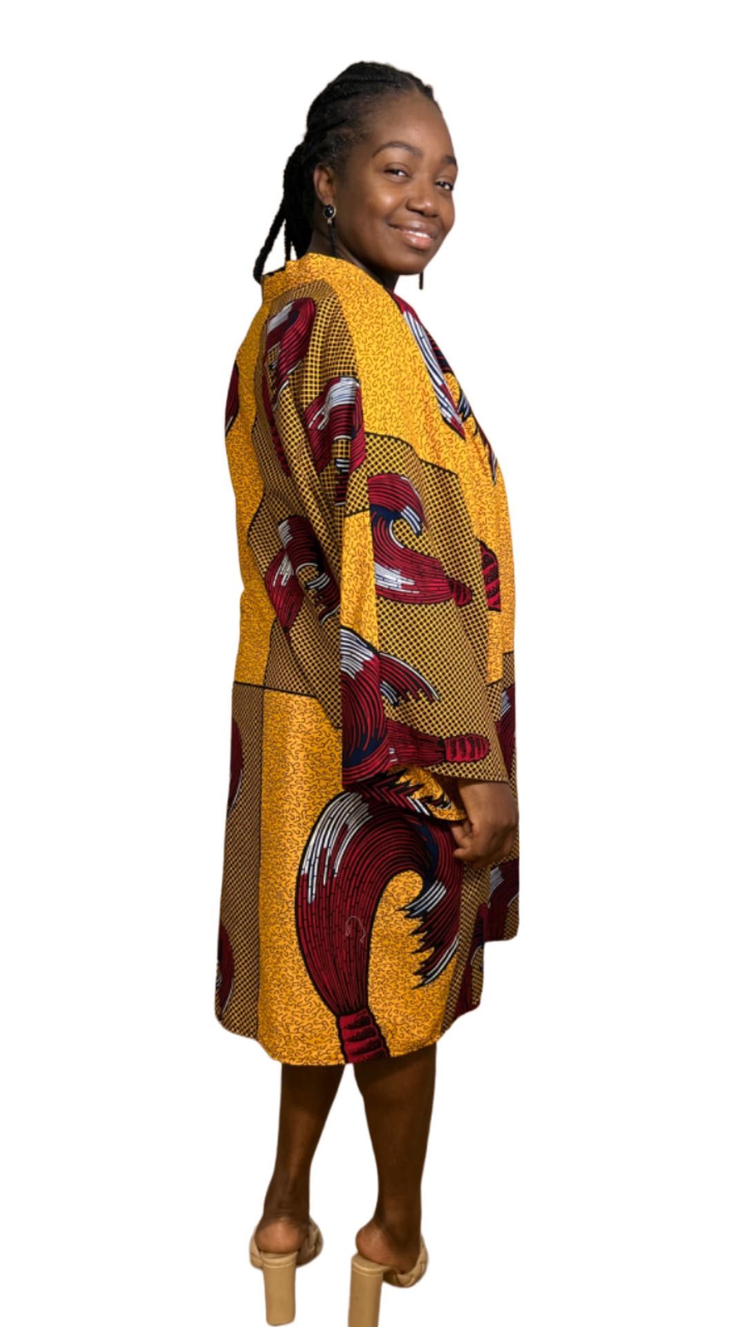 Roupa africana-Kimono