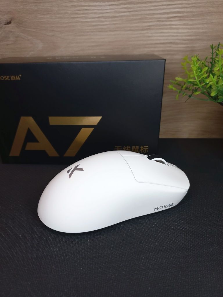 НОВА Ігрова миша Mchose A7 Ultra | Сенсор PAW3950 | 8К Гц