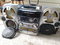 Wieża Retro Philips FW C717 Wooper system Bass