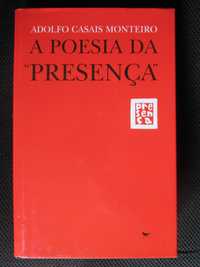 A Poesia da Presença, de Adolfo Casais Monteiro