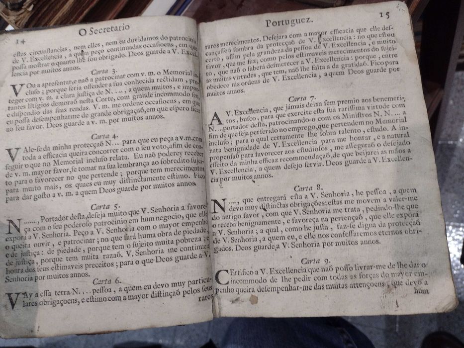 O Secretario Portuguez 1756 Francisco Jozé Freire 1ª Edição
