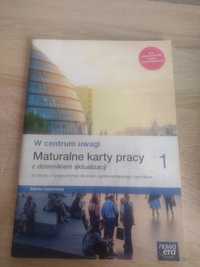 W centrum uwagi 1 maturalne karty pracy