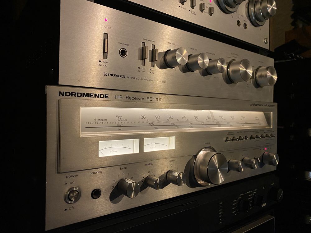 Nordmende RE 1200 piękny amplituner stereo, jak Sansui, Pioneer, Akai