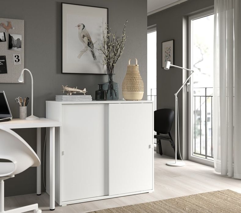 IKEA Nowa szafka z przesuwanymi drzwiami  95/47/90