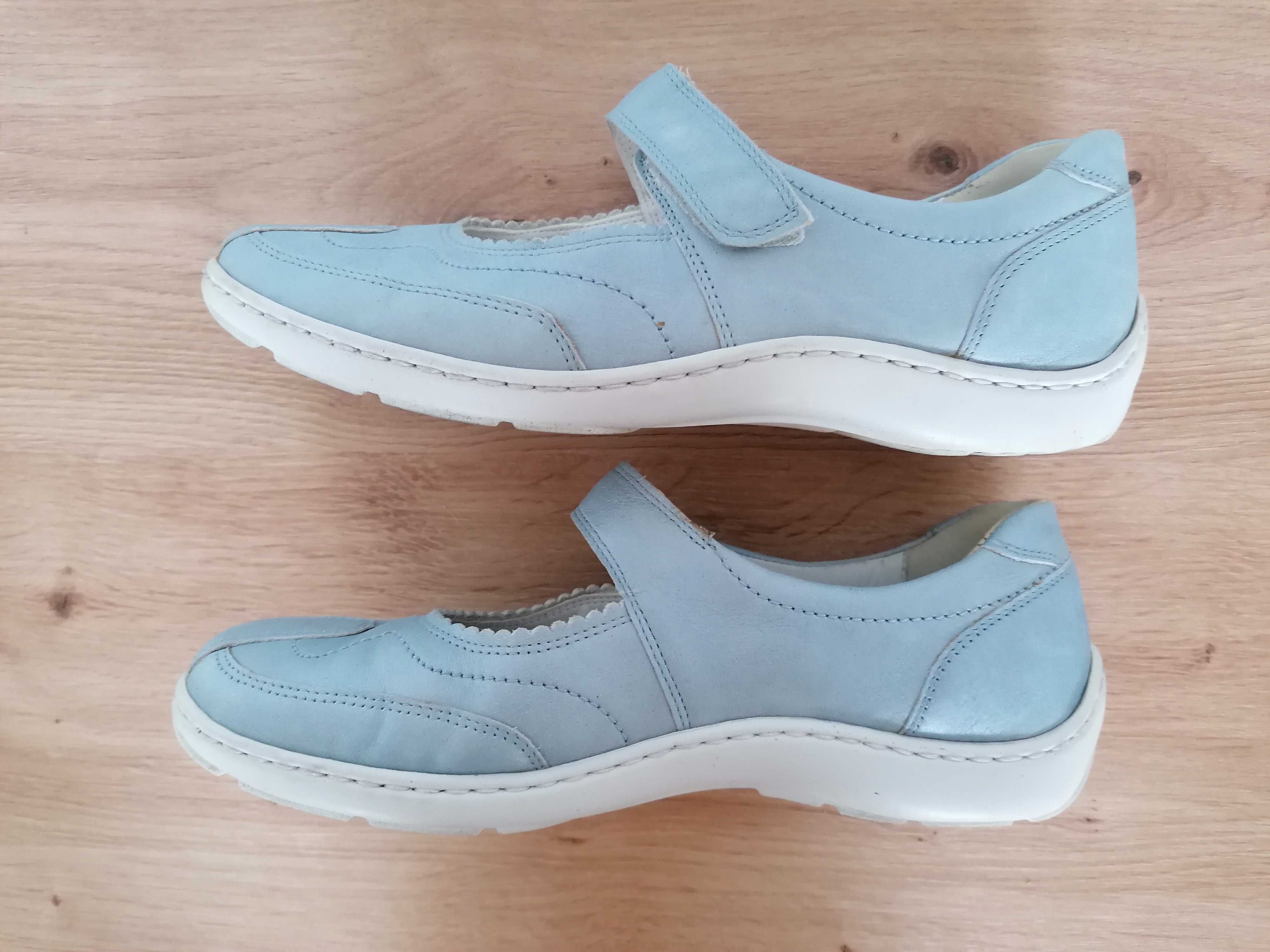 Buty Waldlaufer rozmiar 38 / 39 półbuty damskie wiosna lato skóra