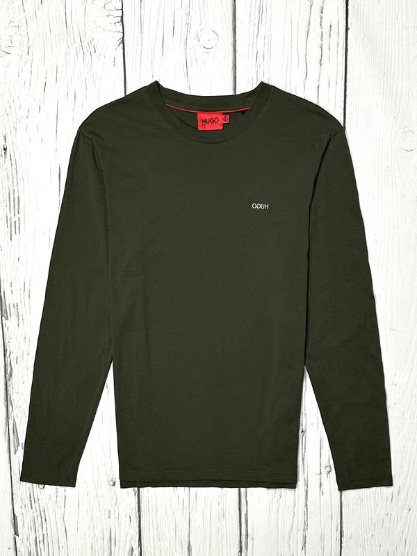 Hugo Boss Derol212 Koszulka z Długim Rękawem Longsleeve Męska Logo r S