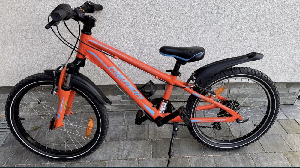 Gwarancja Jak nowy rower Merida koła 20” dla dziecka 4-7 lat