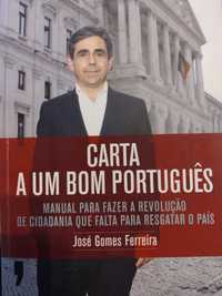 Carta a um bom português - livro de José Gomes Ferreira