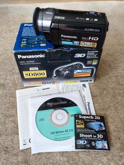 Kamera Panasonic HDC-SD800